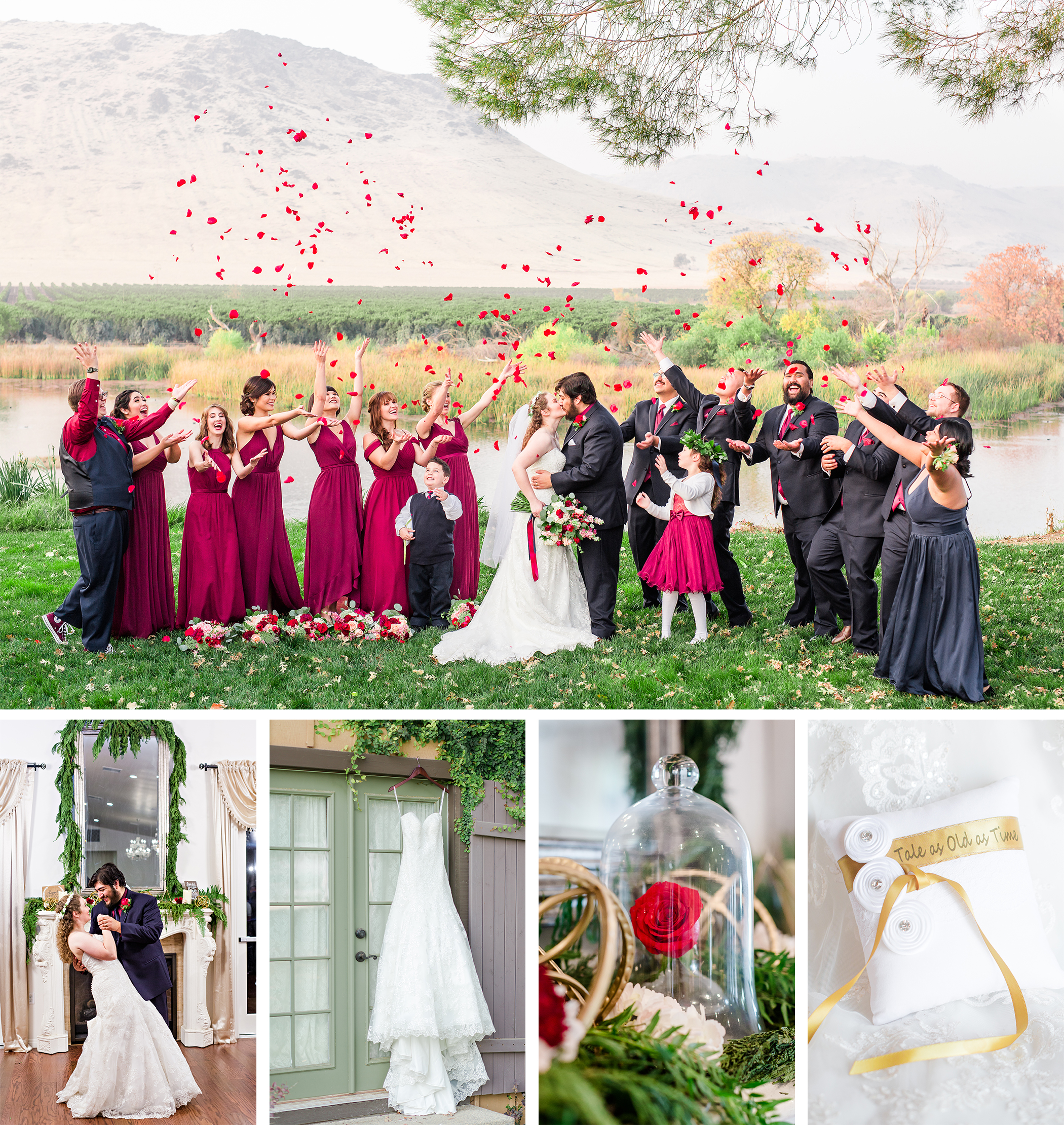 Hidden Hollow Wedding Venue | Reedley, California | Eddie & Sarah | December 2017