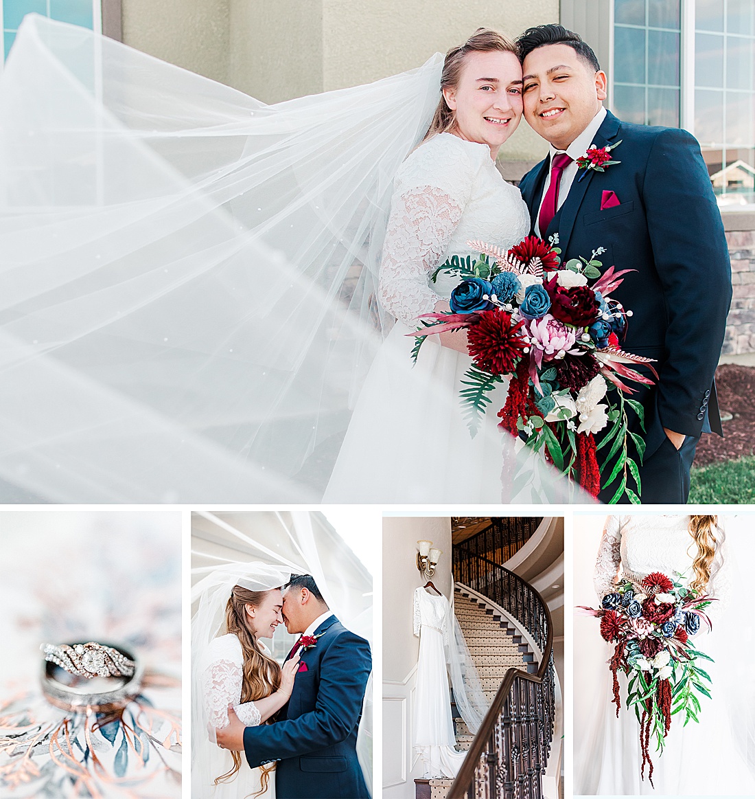 Riverdale | Winter Wedding | Riverdale, CA | Renee & Alex | Laura Tavarez Photography